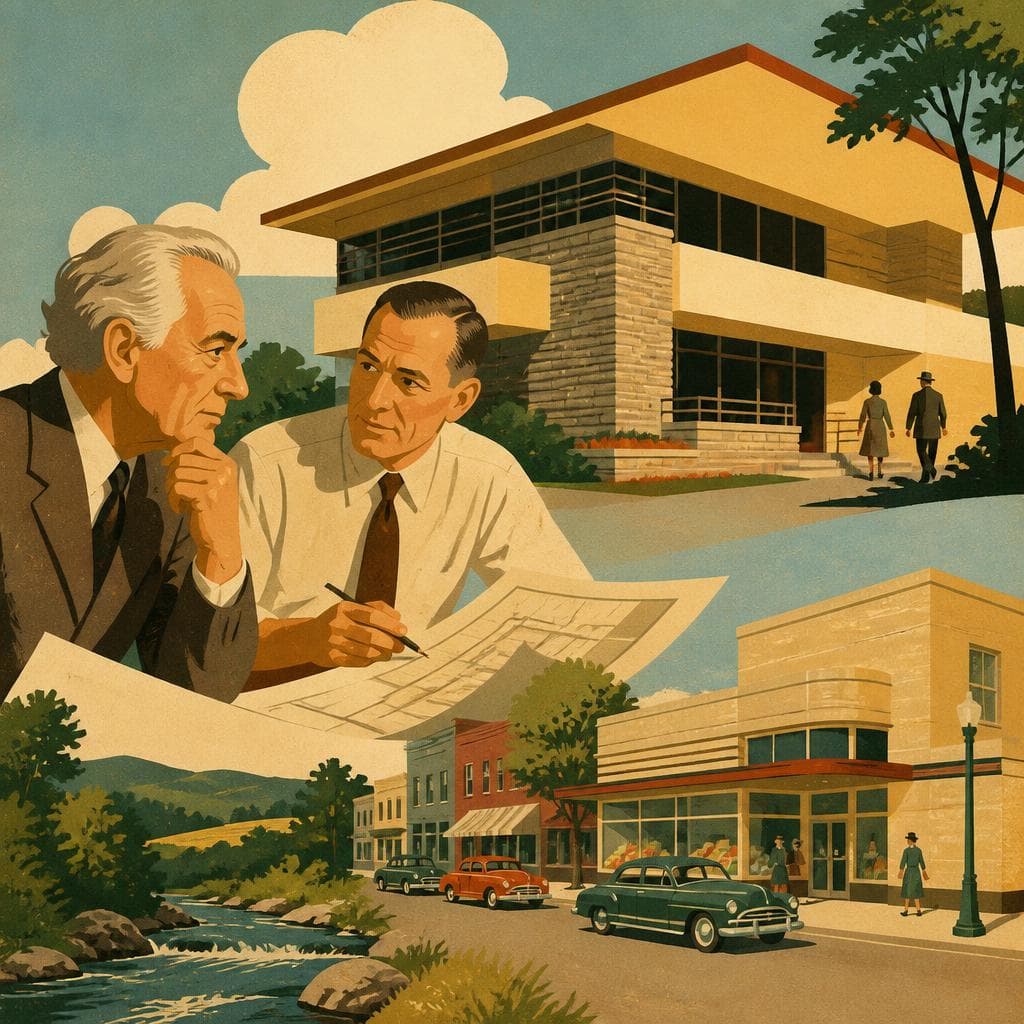 Cover art for When a Grocer Needed Frank Lloyd Wright