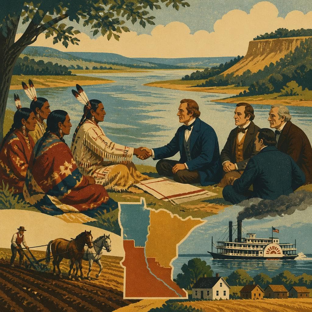 Cover art for When a River Crossing Remade Minnesota