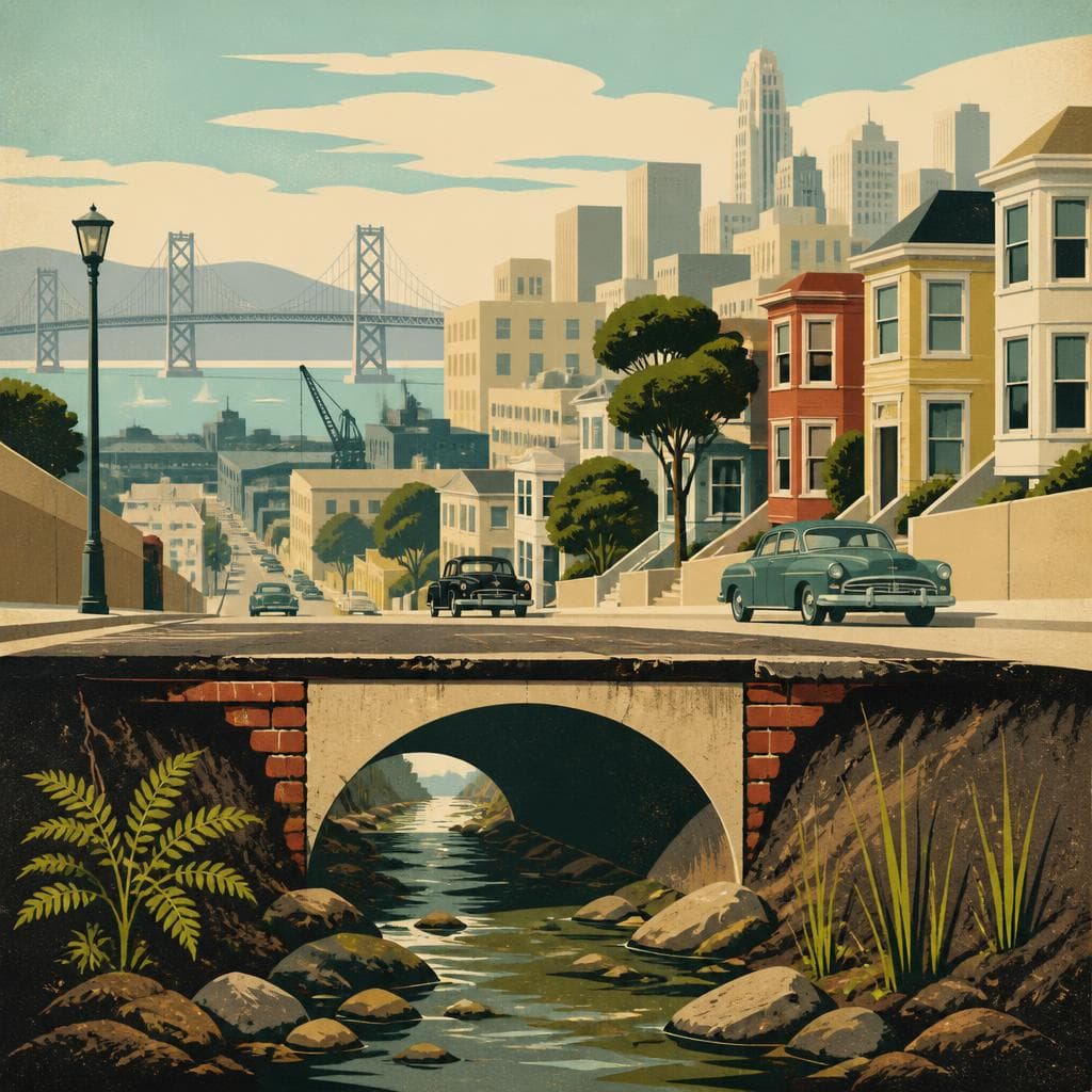 Cover art for The Creek Beneath the City