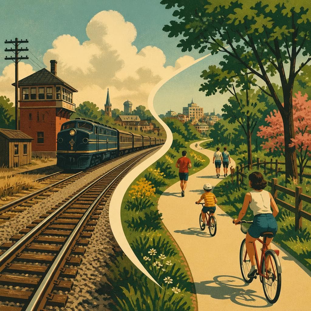 Cover art for From Rail Bed to Ribbon of Motion