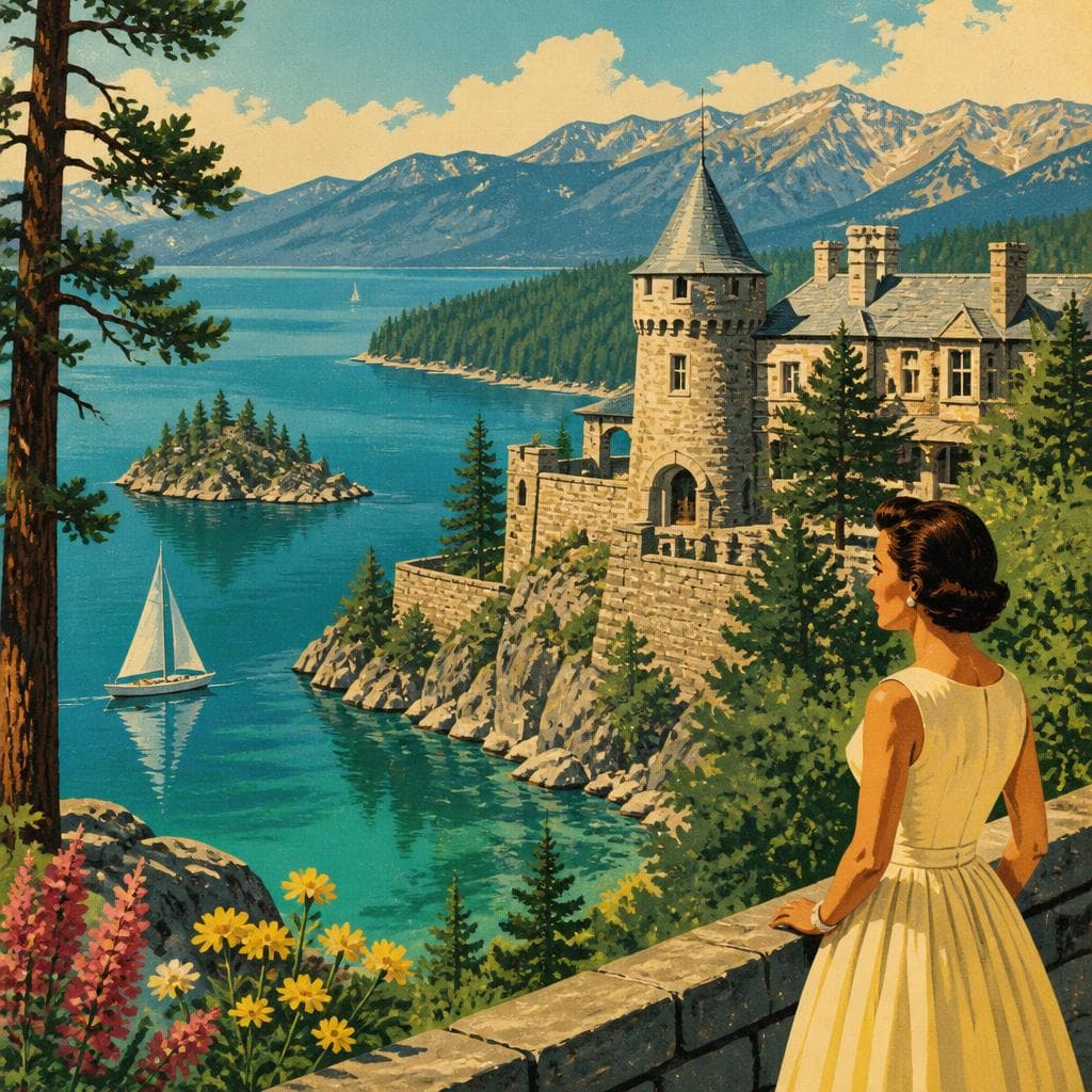 Cover art for A Summer Castle at Emerald Bay