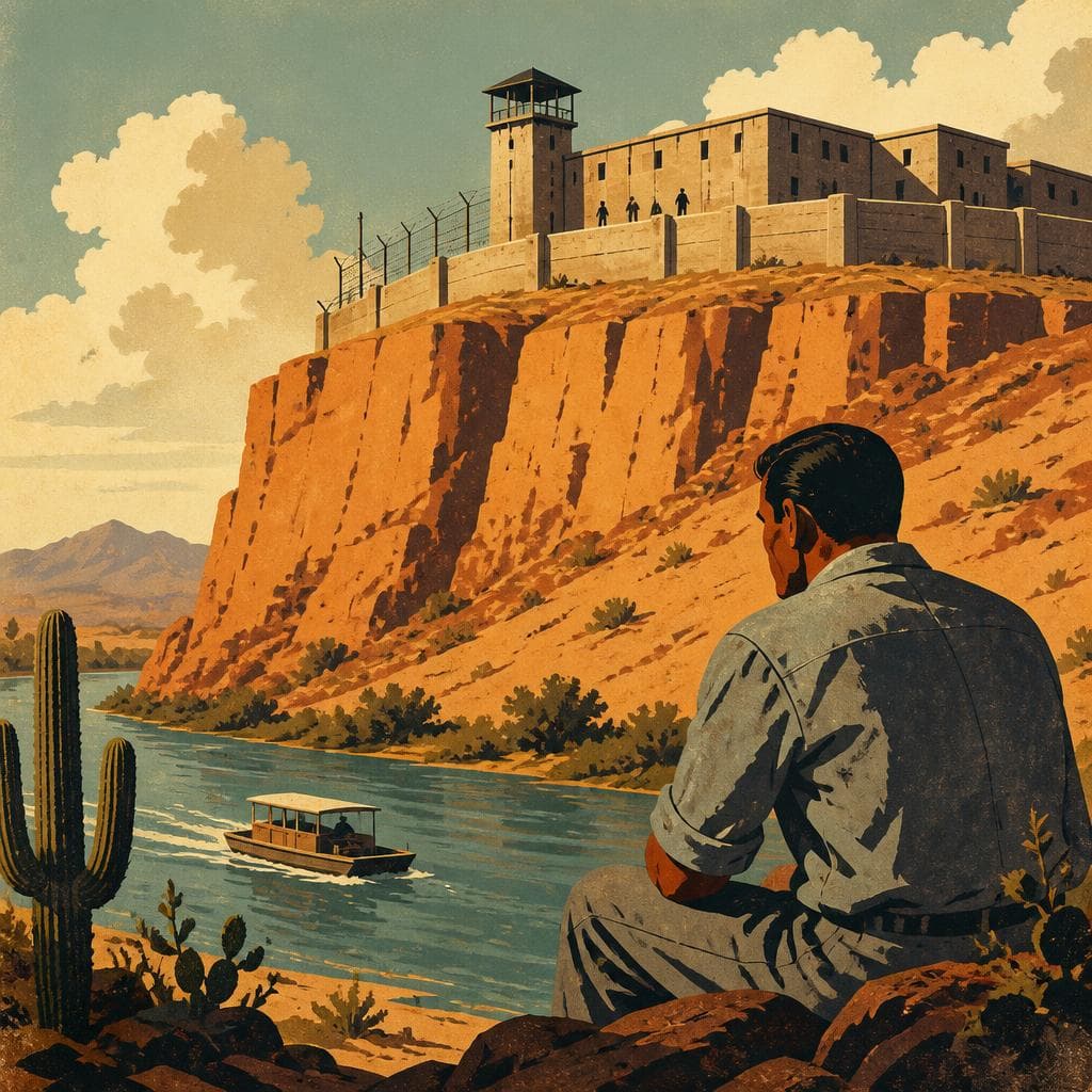 Cover art for The Bluff Where Arizona Sent Its Worst