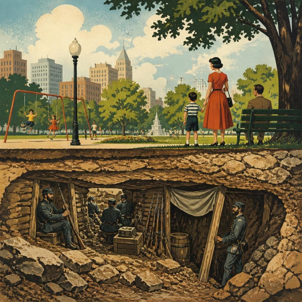 Cover art for Where a Neighborhood Park Meets Wartime Ground