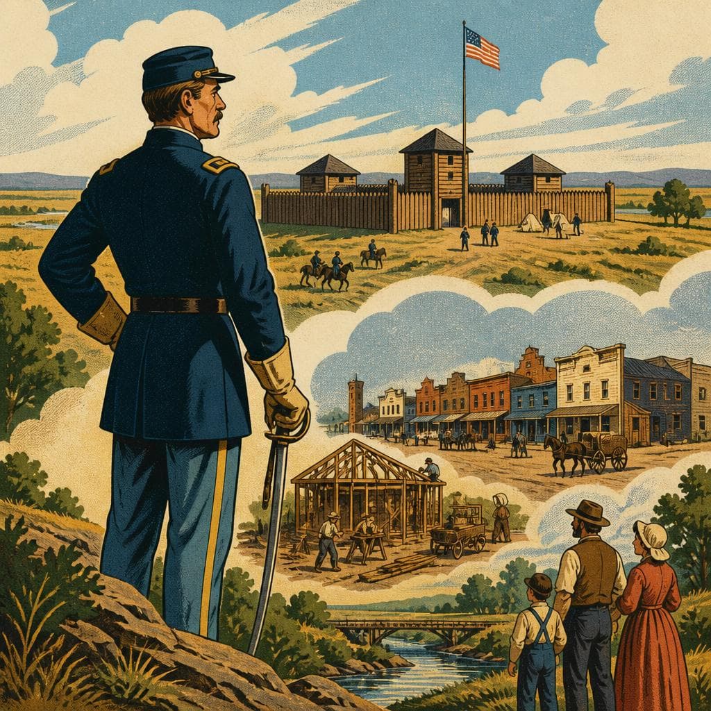 Cover art for The Man Who Stayed at Fort Dodge