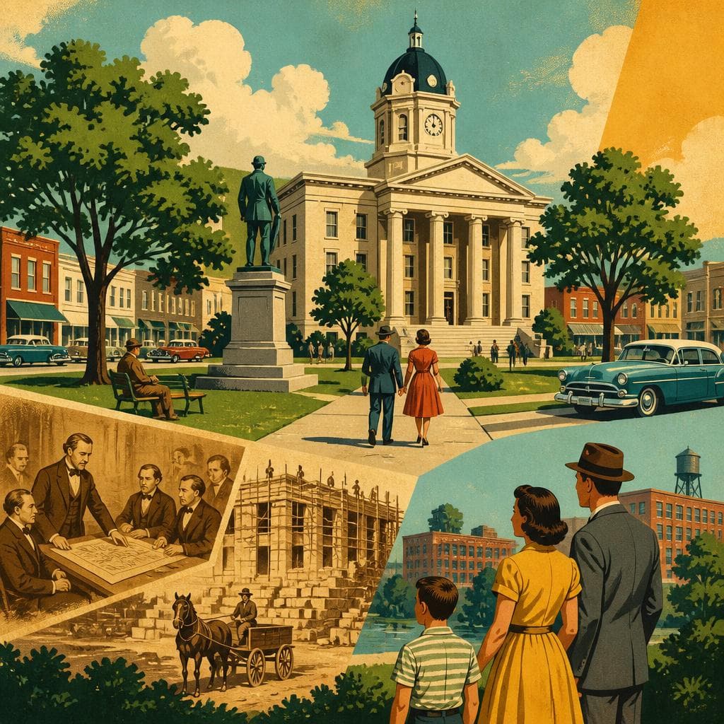 Cover art for How a Courthouse Square Made Greenville