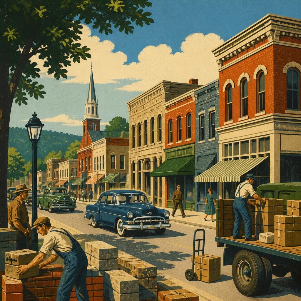 Cover art for Where Greenup Built Its Main Street