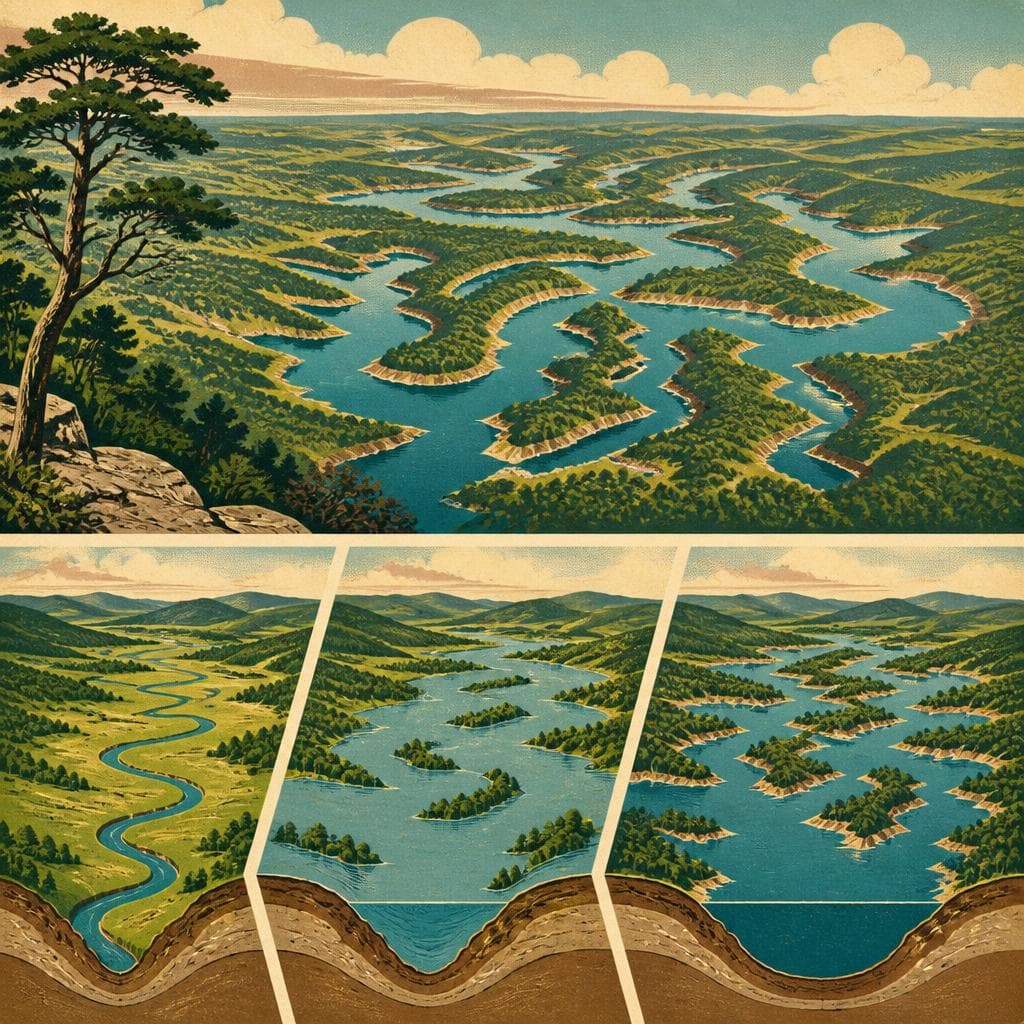 Cover art for Why the Lake Looks Like a Tangle