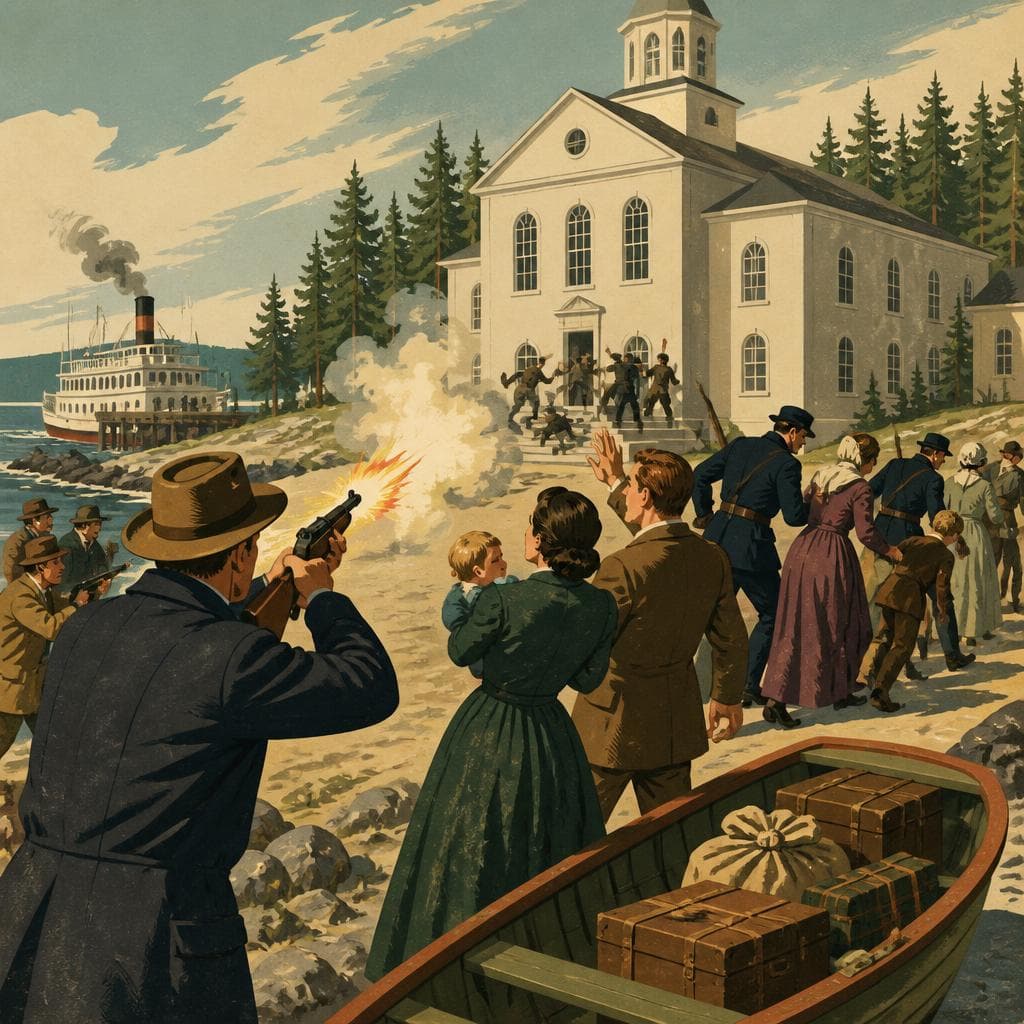 Cover art for Gunfire at St. James