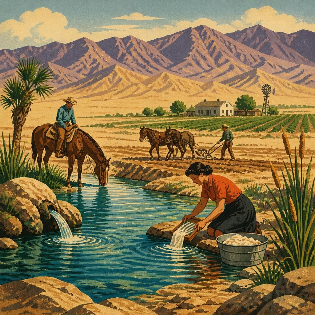 Cover art for Where Water Decided Everything in Pahrump Valley