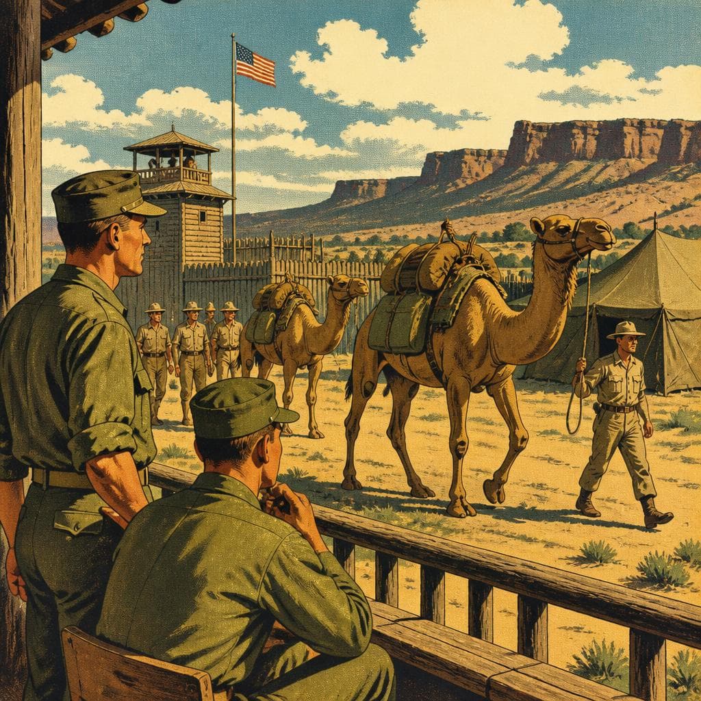 Cover art for When Camels Came to Camp Verde