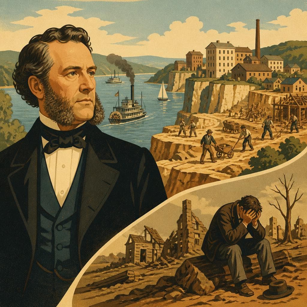Cover art for The Fortune Nelson Dewey Built and Lost
