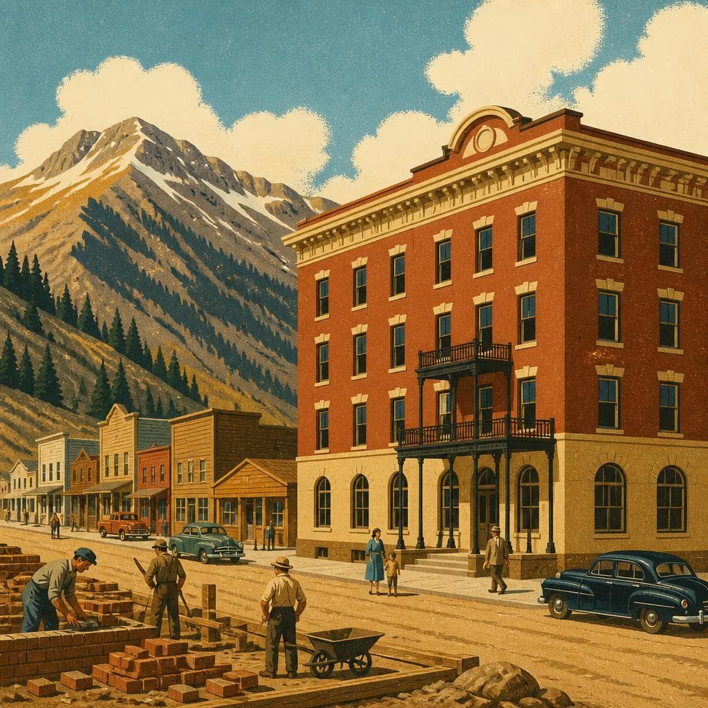 Cover art for The Brick Face of a Boomtown