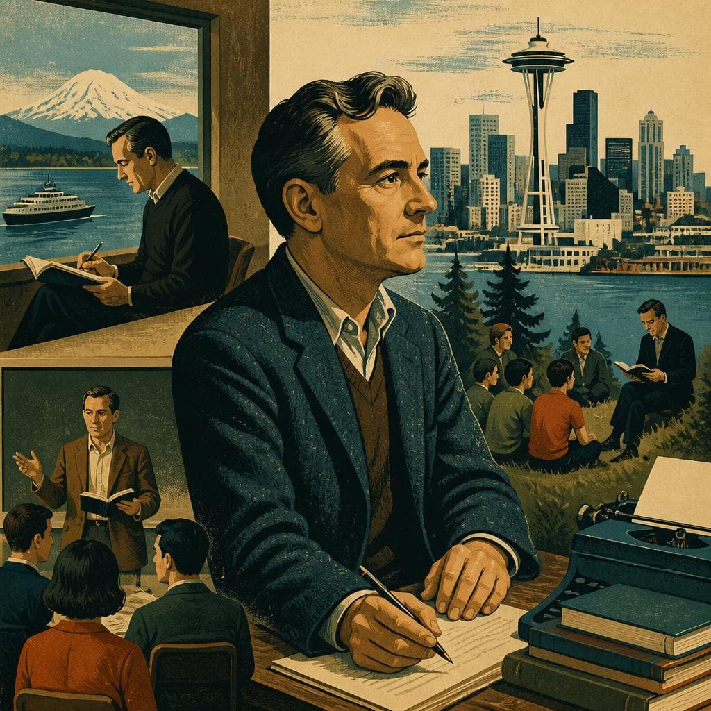 Cover art for How David Wagoner Helped Shape Seattle’s Literary Voice