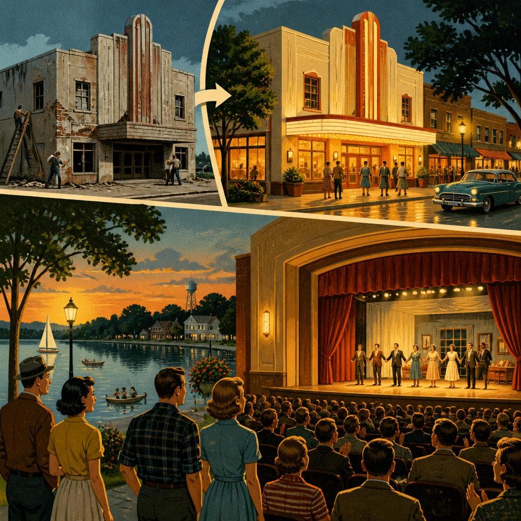 Cover art for How a Downtown Theater Became Crystal Lake’s Stage