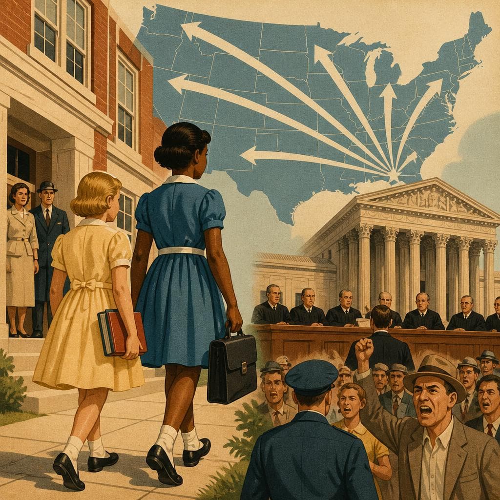 Cover art for When Charlotte Changed School Desegregation Nationwide