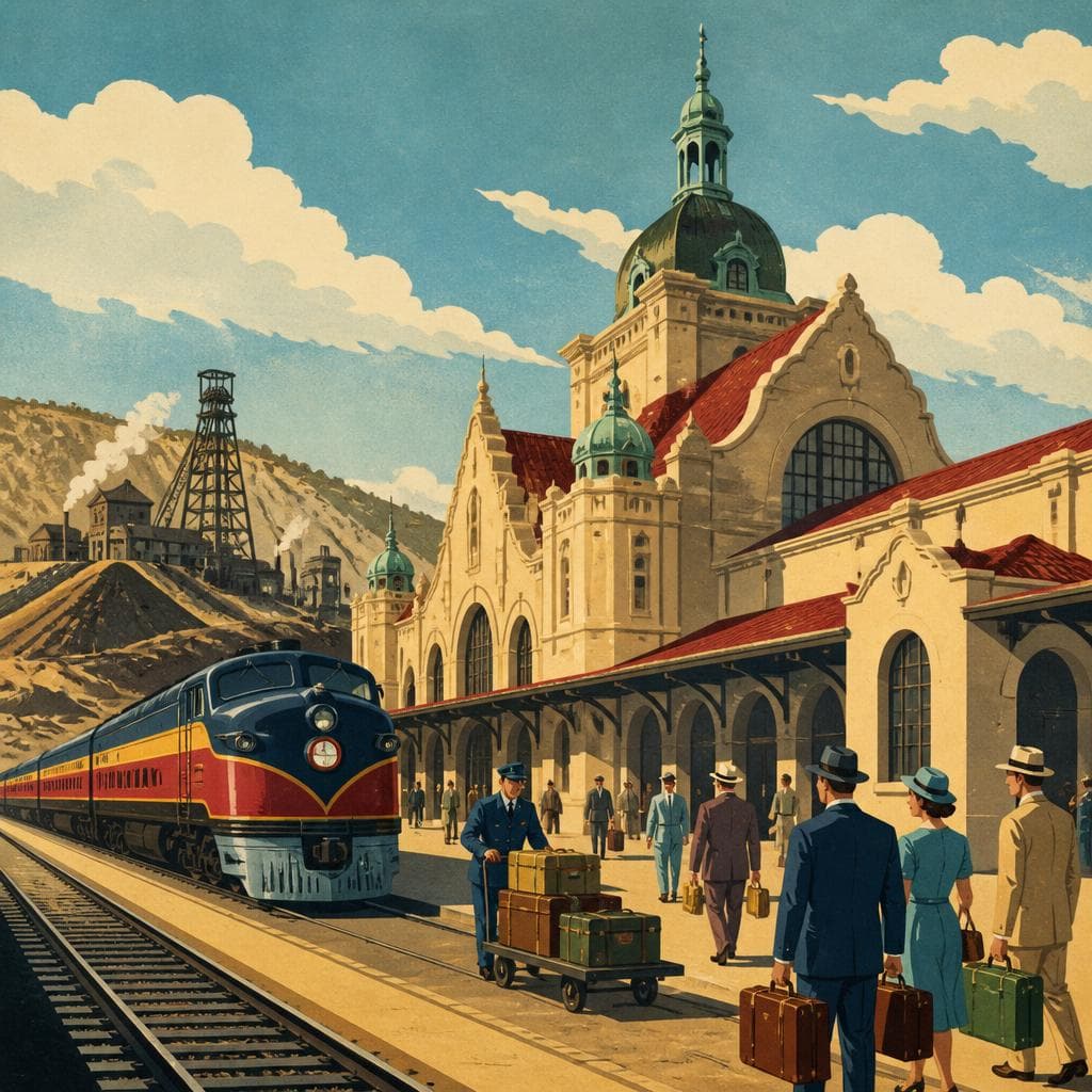 Cover art for Where Joplin Came and Went by Rail