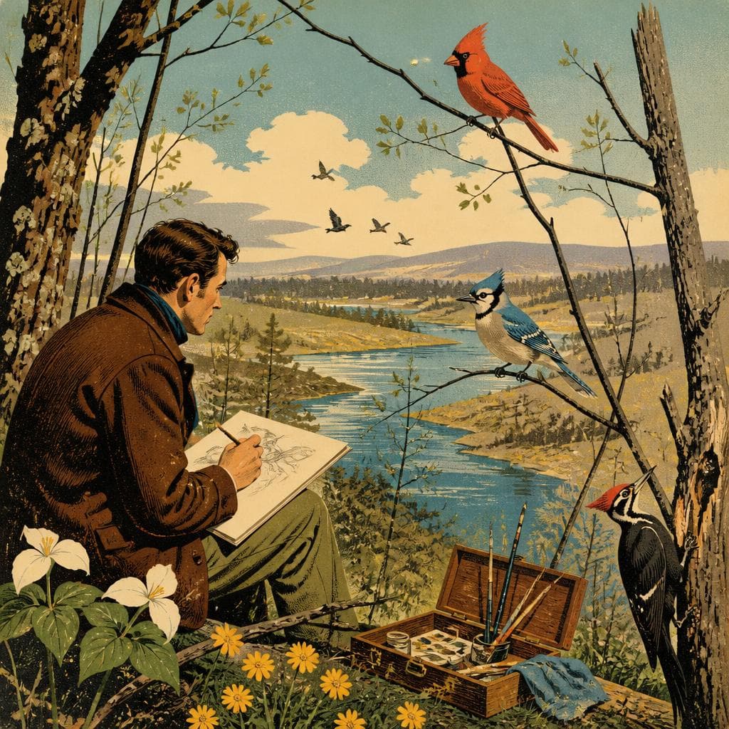 Cover art for Where Audubon Found His Birds