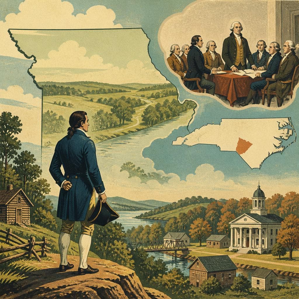 Cover art for A Missouri County, a North Carolina Name
