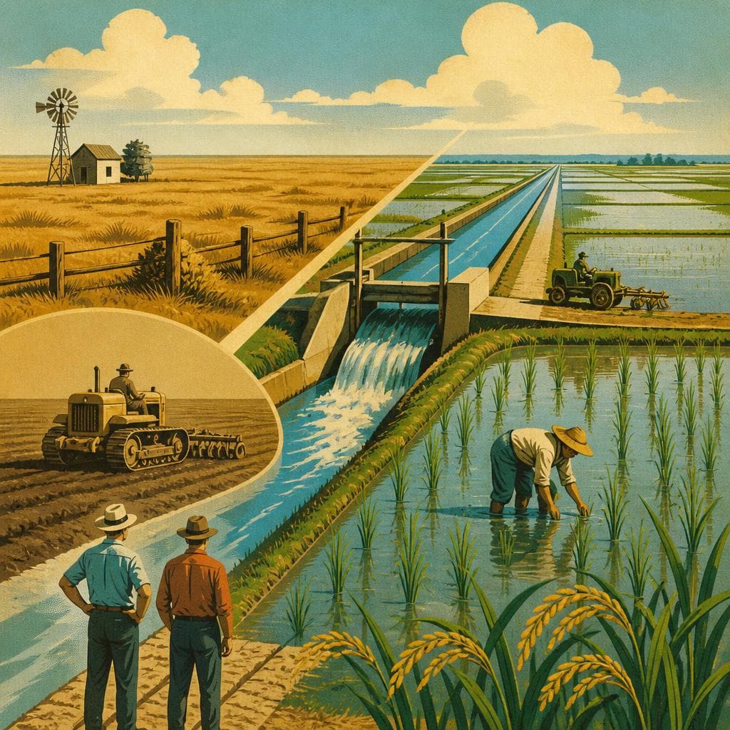 Cover art for When Flat Land Turned to Rice