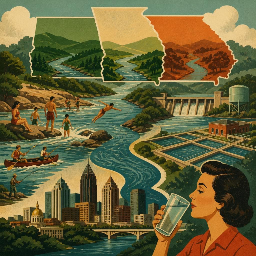 Cover art for One River, Three States, and Atlanta’s Thirst