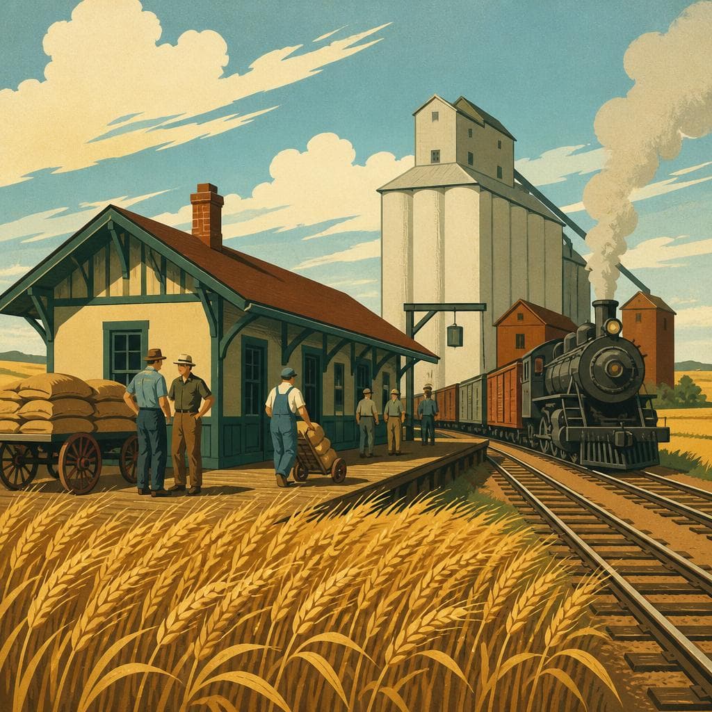 Cover art for Where the Prairie Met the Rails