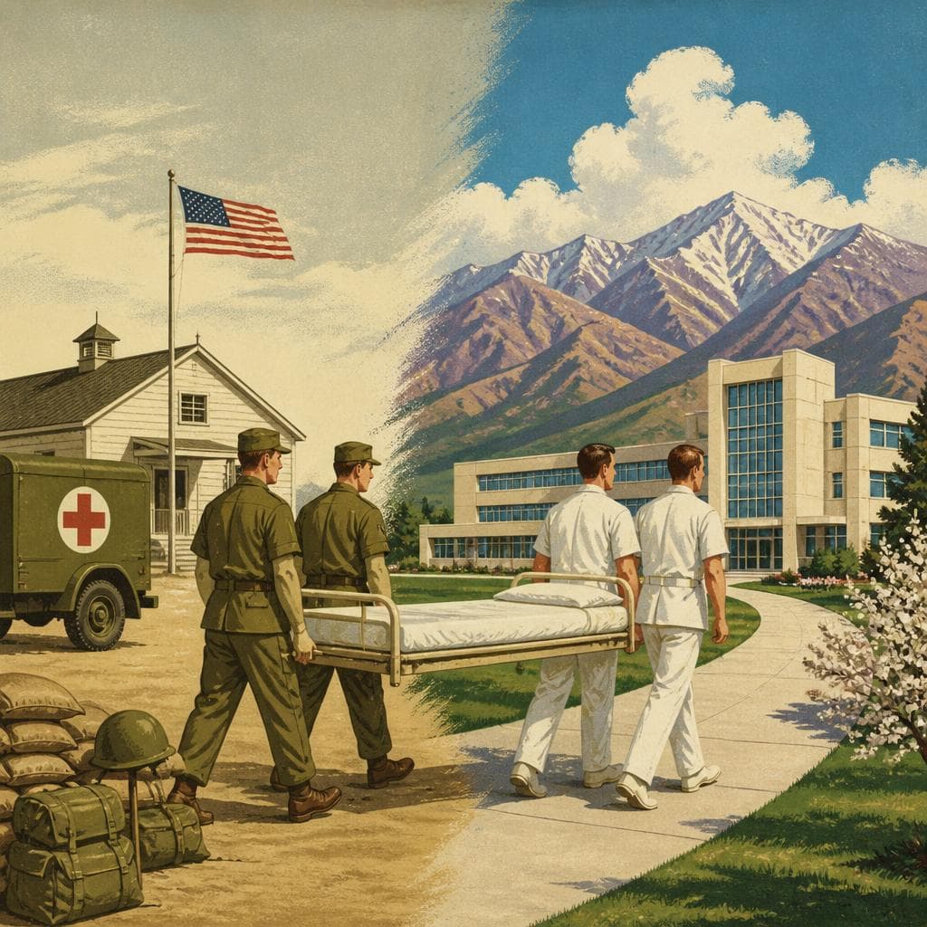 Cover art for From Army Hospital to Intermountain