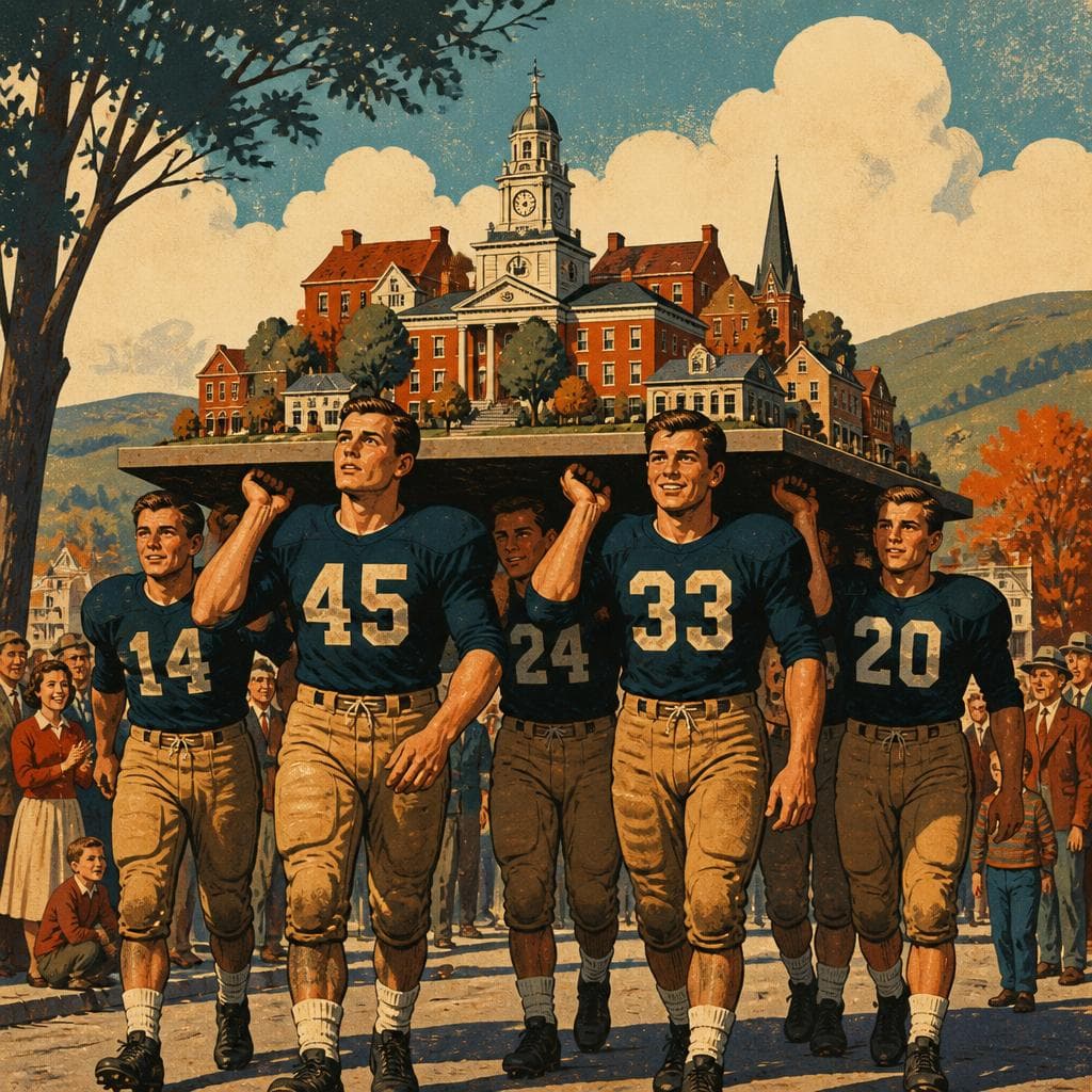 Cover art for Where the Warriors Carry a Town