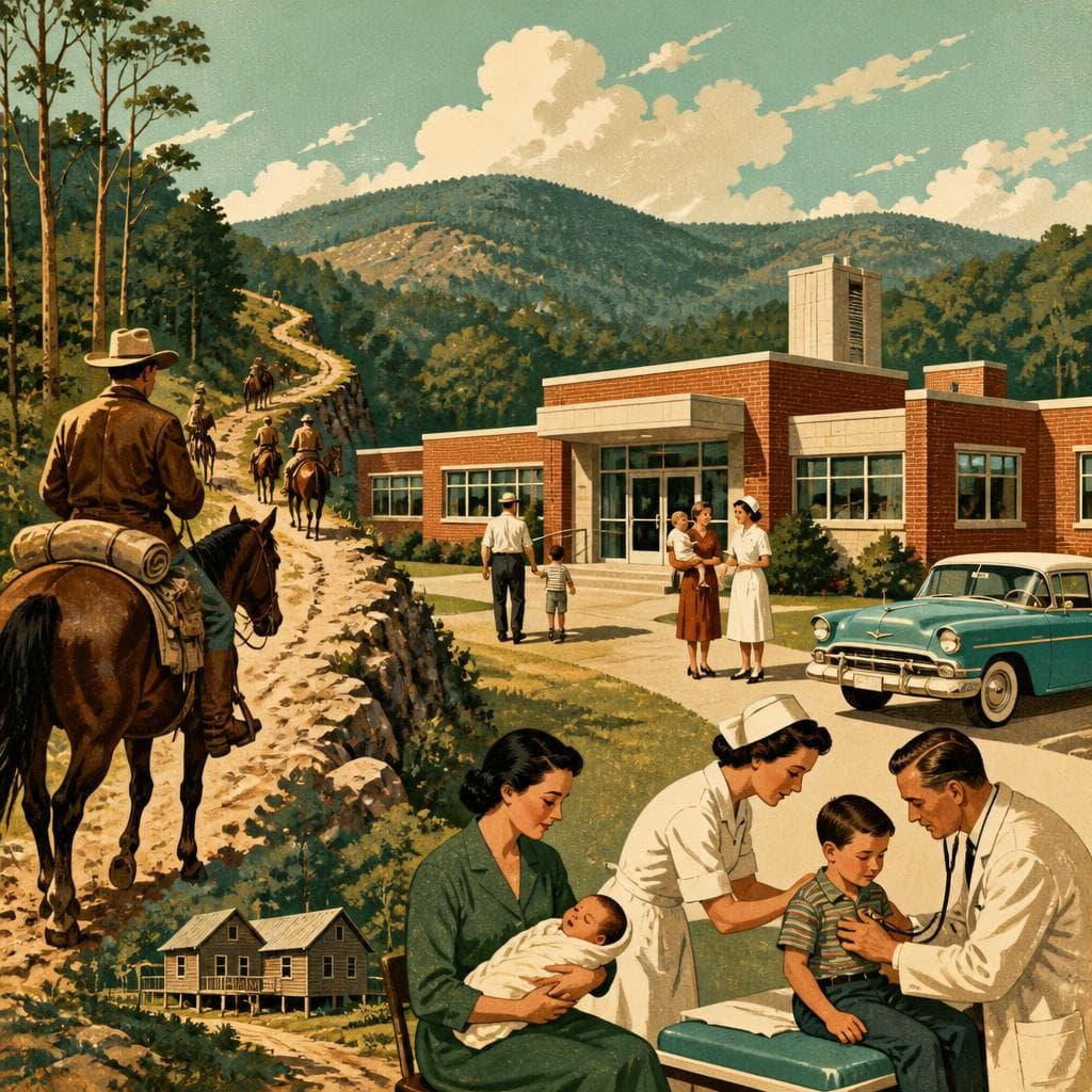 Cover art for A Hospital at the End of the Horse Trail