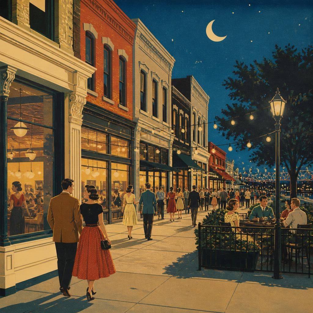 Cover art for Where Old Storefronts Learned to Stay Out Late