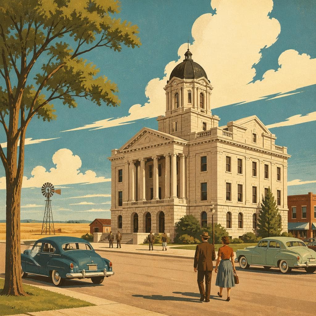 Cover art for When Sherman County Built in Stone