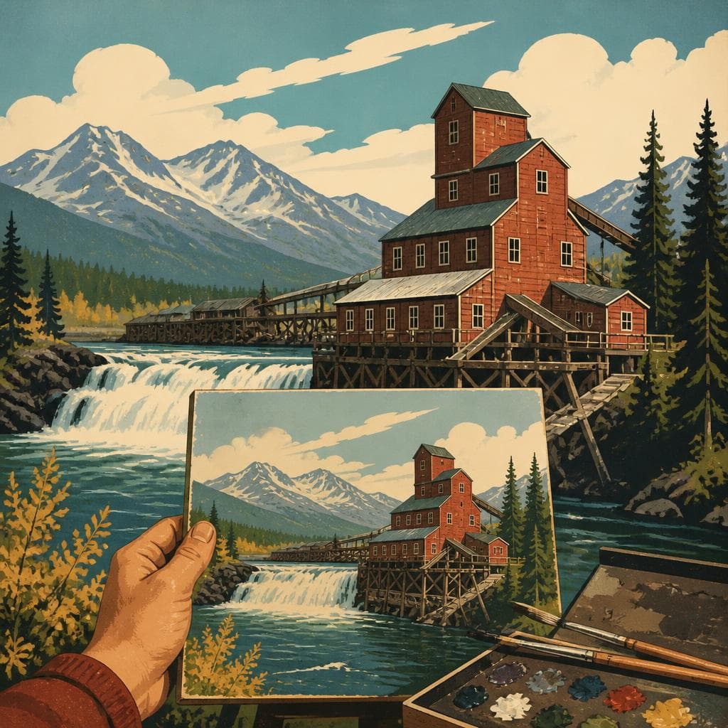 Cover art for The Mill That Won’t Leave the Picture