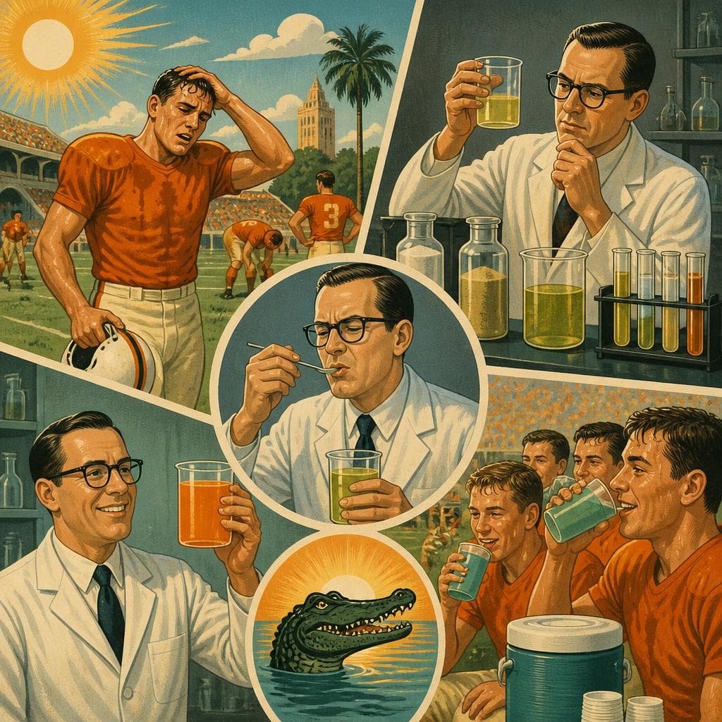 Cover art for How a Bad-Tasting Lab Drink Became Gatorade