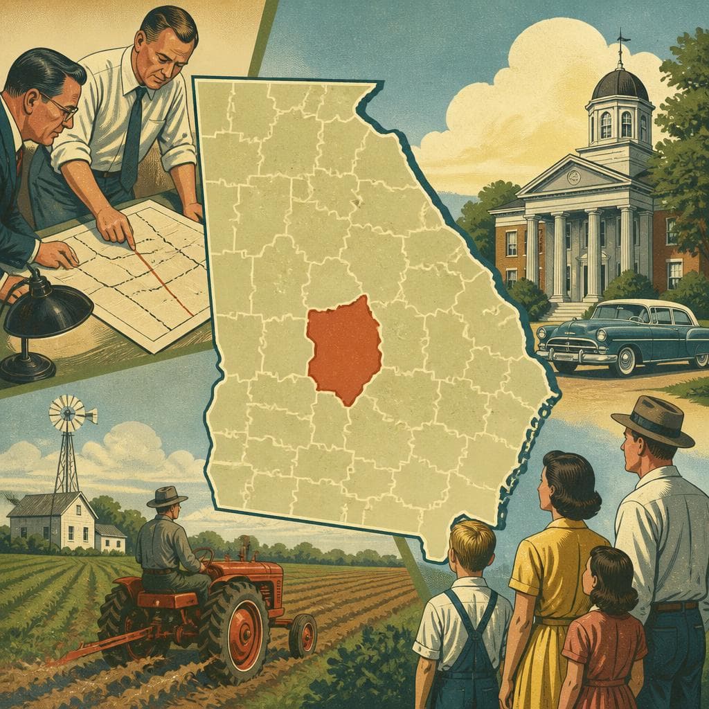 Cover art for When a Line on the Map Became Treutlen County