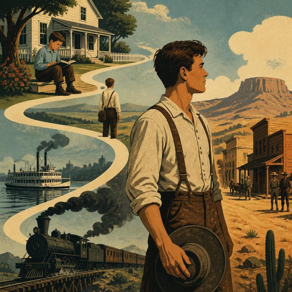 Cover art for Before Tombstone, a Boy From Griffin