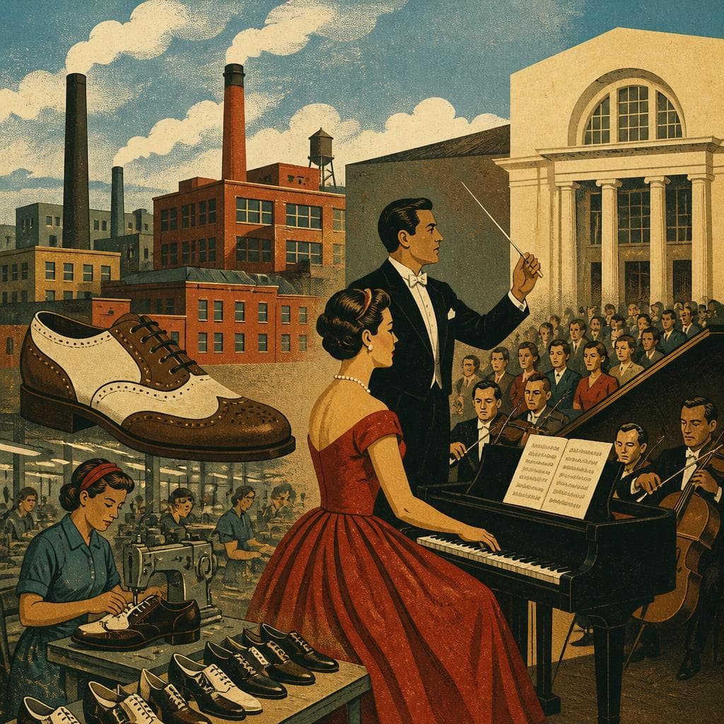 Cover art for A Symphony in the Shoe City