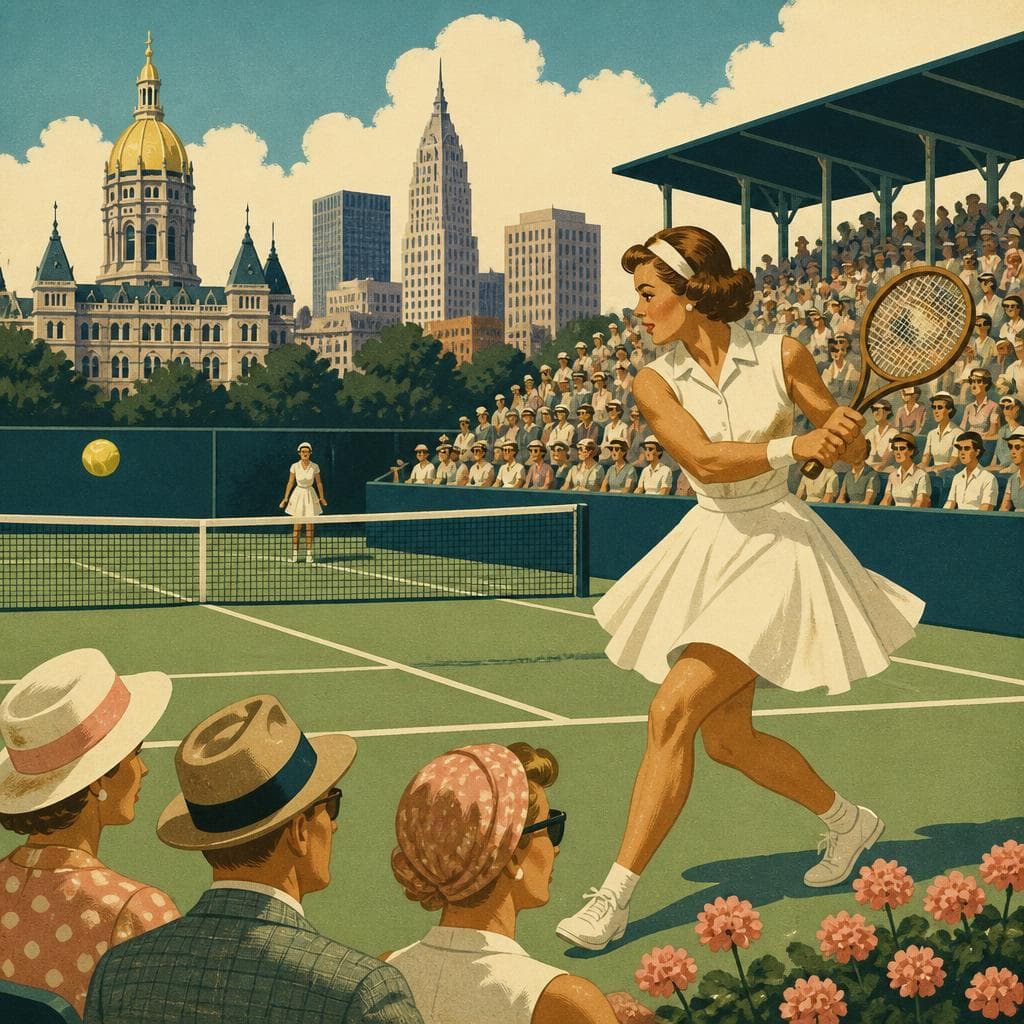 Cover art for When Hartford Joined the Women’s Tennis Tour