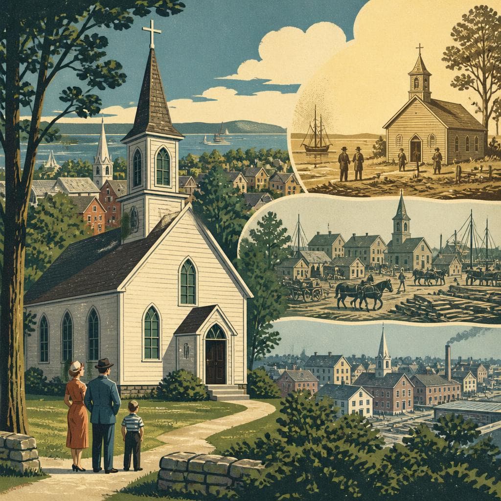 Cover art for A Small Church That Teaches You How a Town Grew