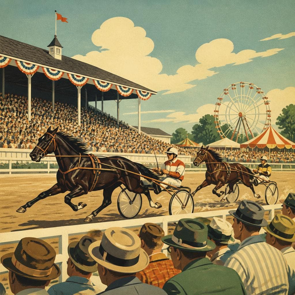 Cover art for When the Hambletonian Came to Du Quoin