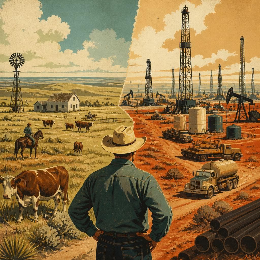 Cover art for When Ranch Country Turned to Oil