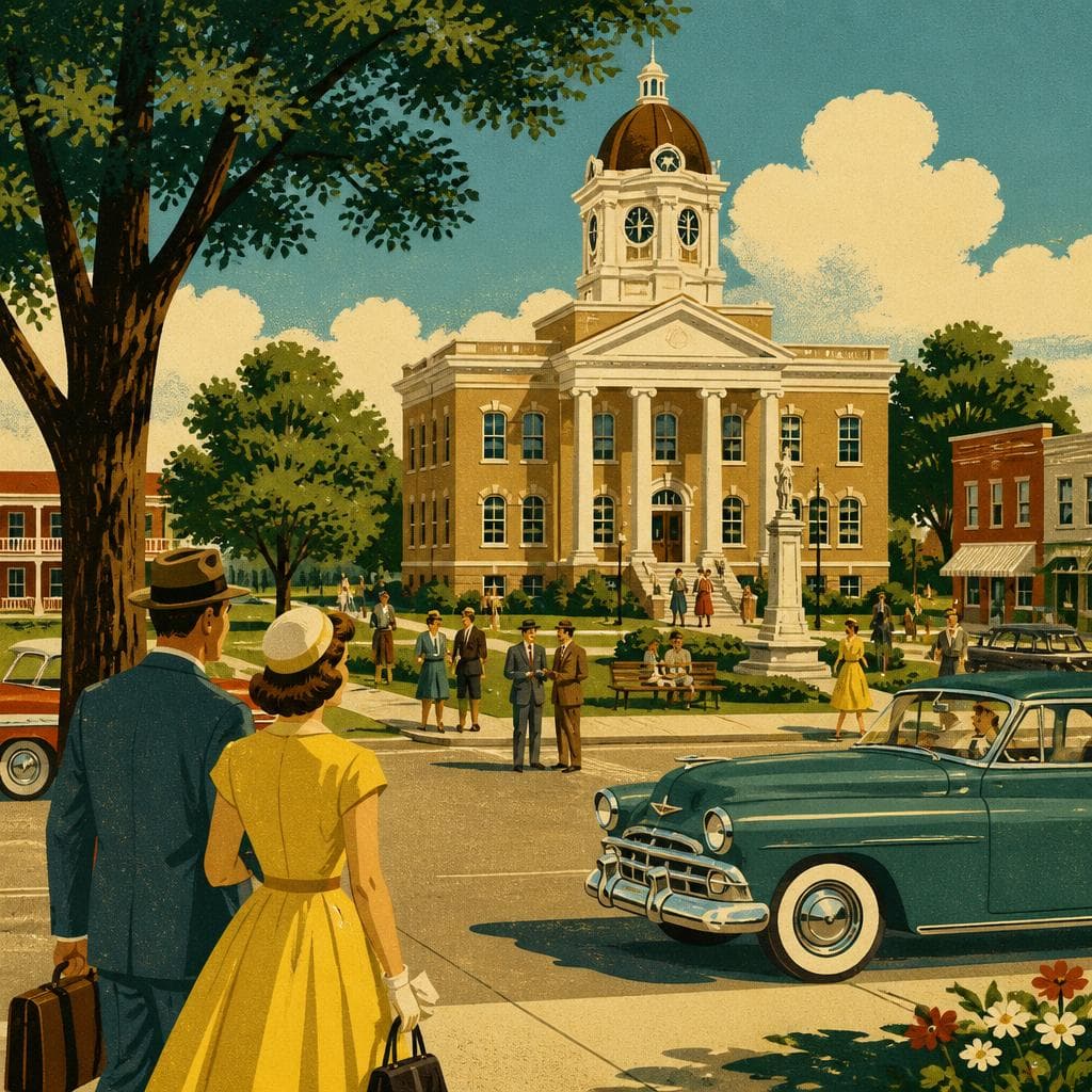 Cover art for Where Trinity County Comes to Town
