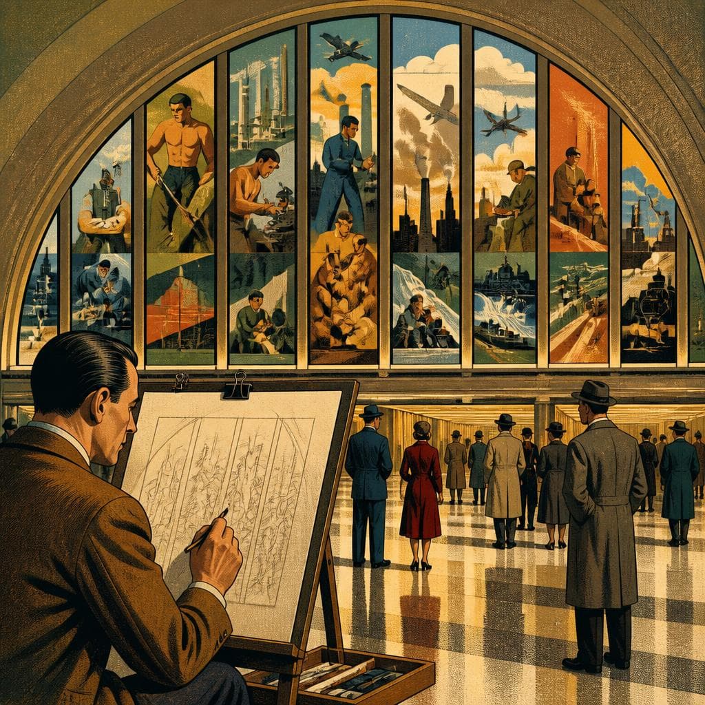 Cover art for Portraits in Glass at Union Terminal