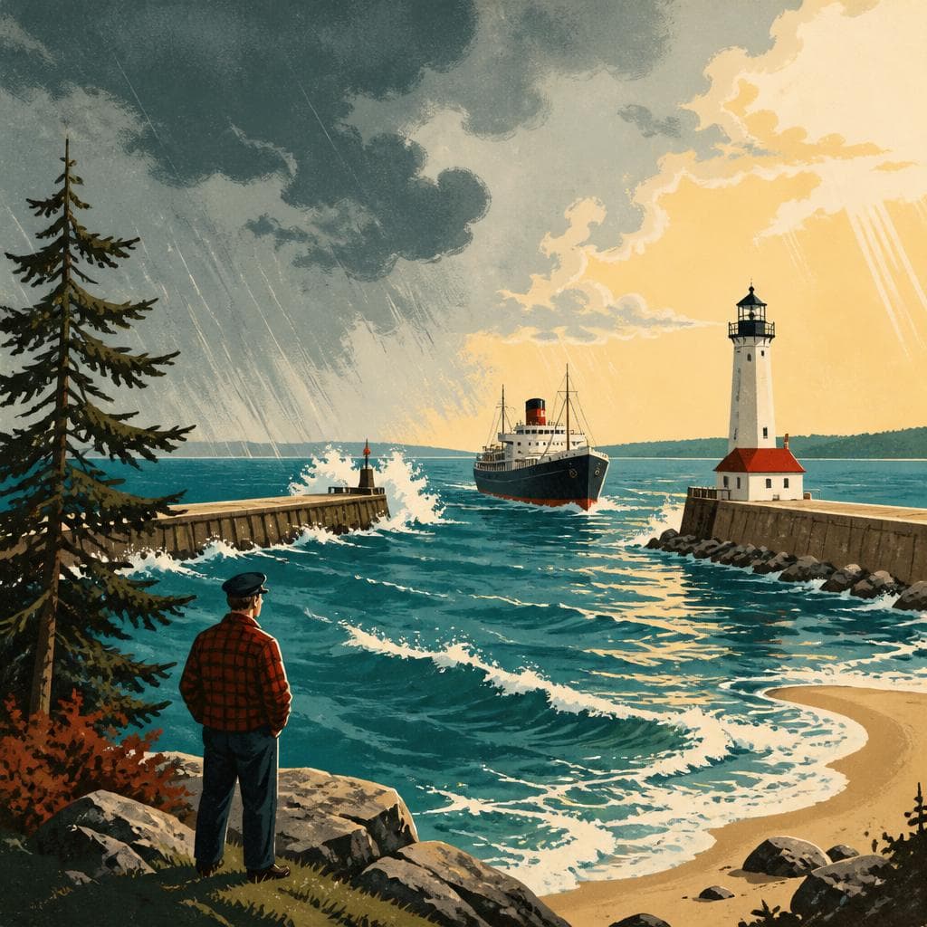 Cover art for A Safe Opening on Lake Huron