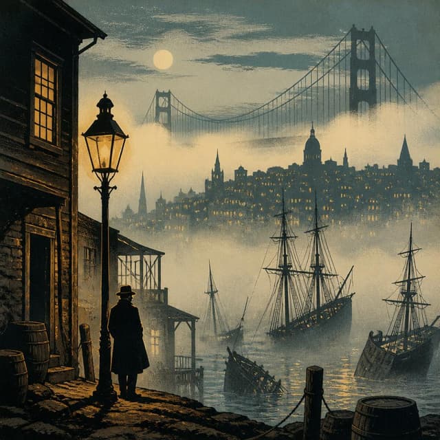 Cover art for the Fog City collection