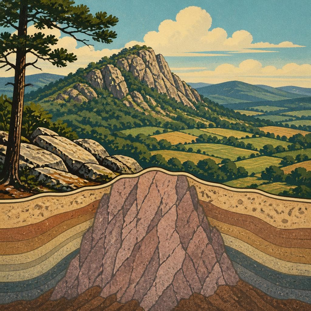 Cover art for Why Crowders Mountain Juts From the Piedmont