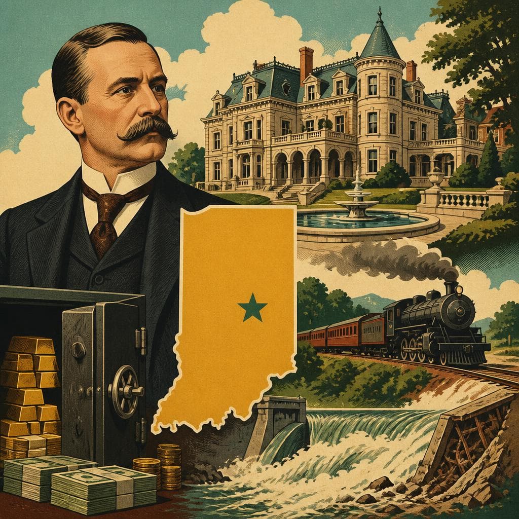 Cover art for A Mansion, a Fortune, and Indiana’s Narrow Escape
