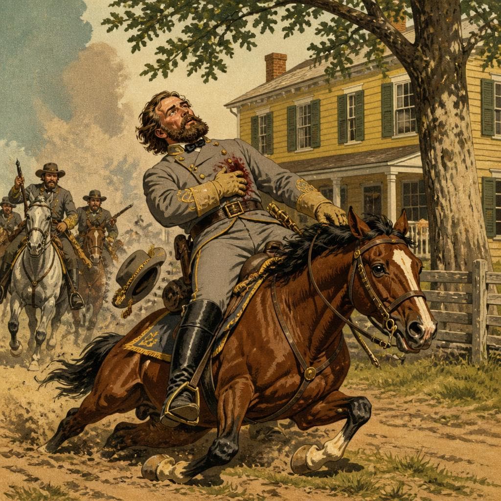 Cover art for The Shot at Yellow Tavern