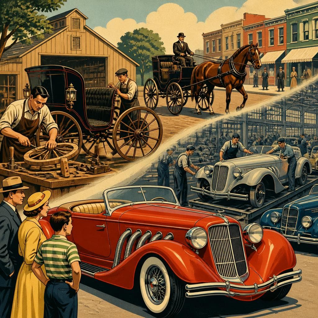 Cover art for From Carriages to Speedsters in Auburn