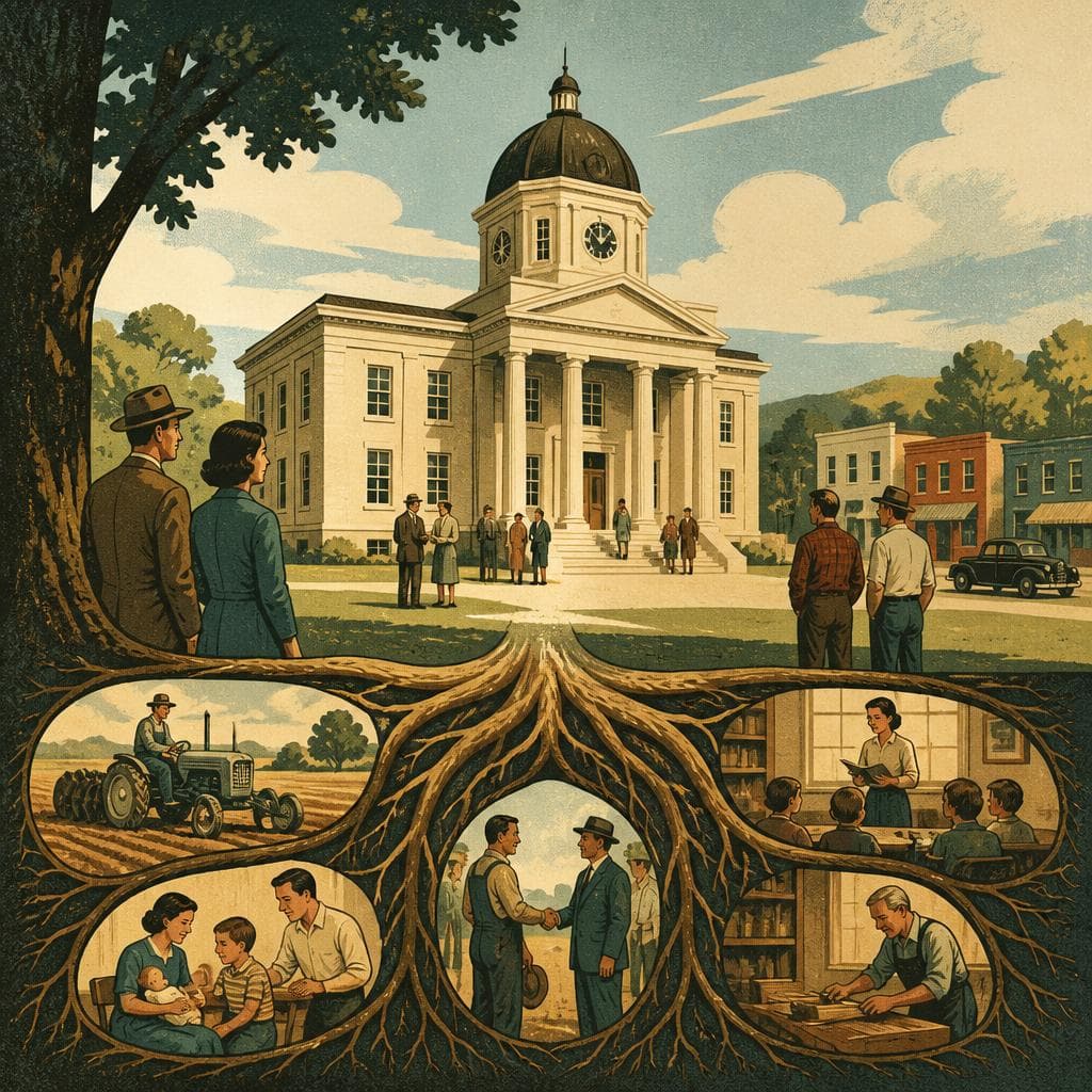 Cover art for Where Saluda County Put Down Roots
