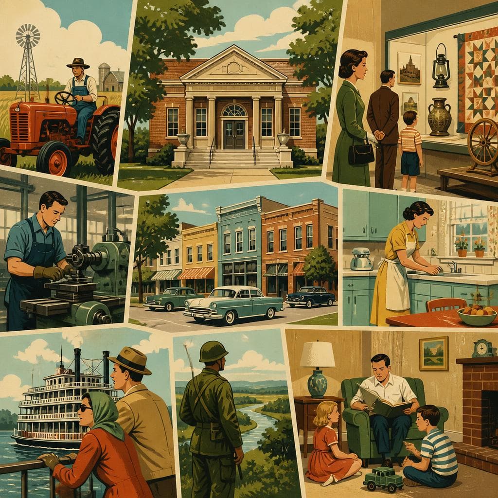 Cover art for Where Jasper County Keeps Its Daily Life