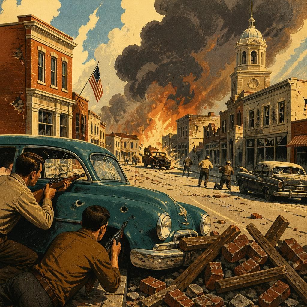 Cover art for When War Came Down Glasgow’s Streets